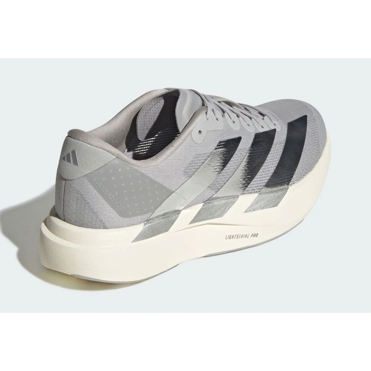 adidas Adizero Evo SL Metallic Stripes Grey Silver - Image 5