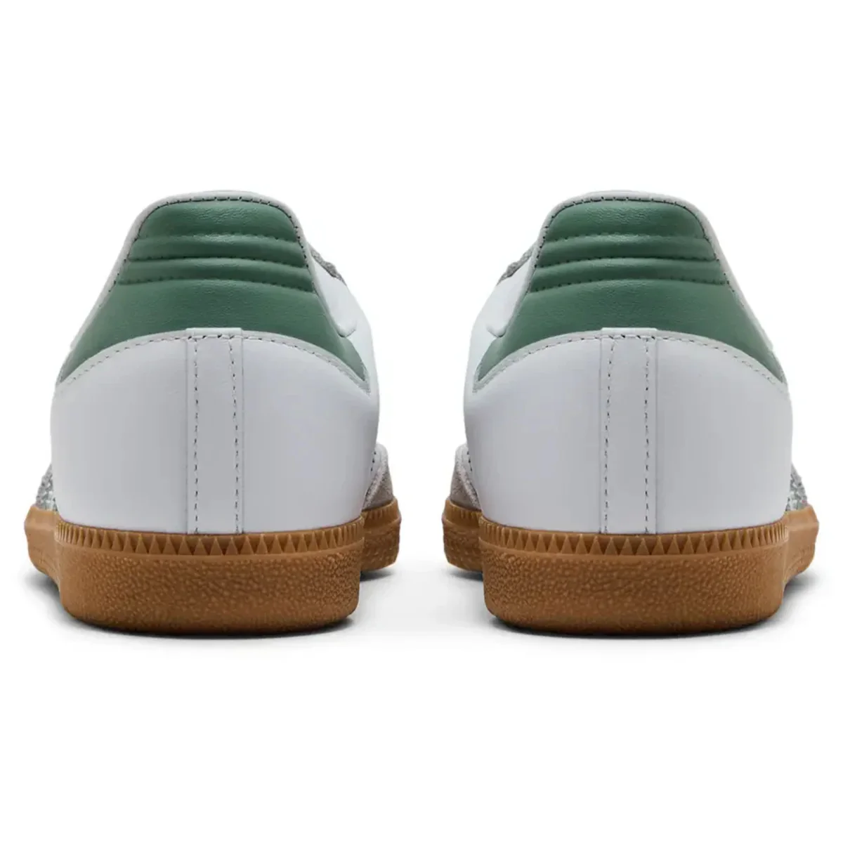 Adidas Samba OG Cloud White Silver Green (GS) - Image 4