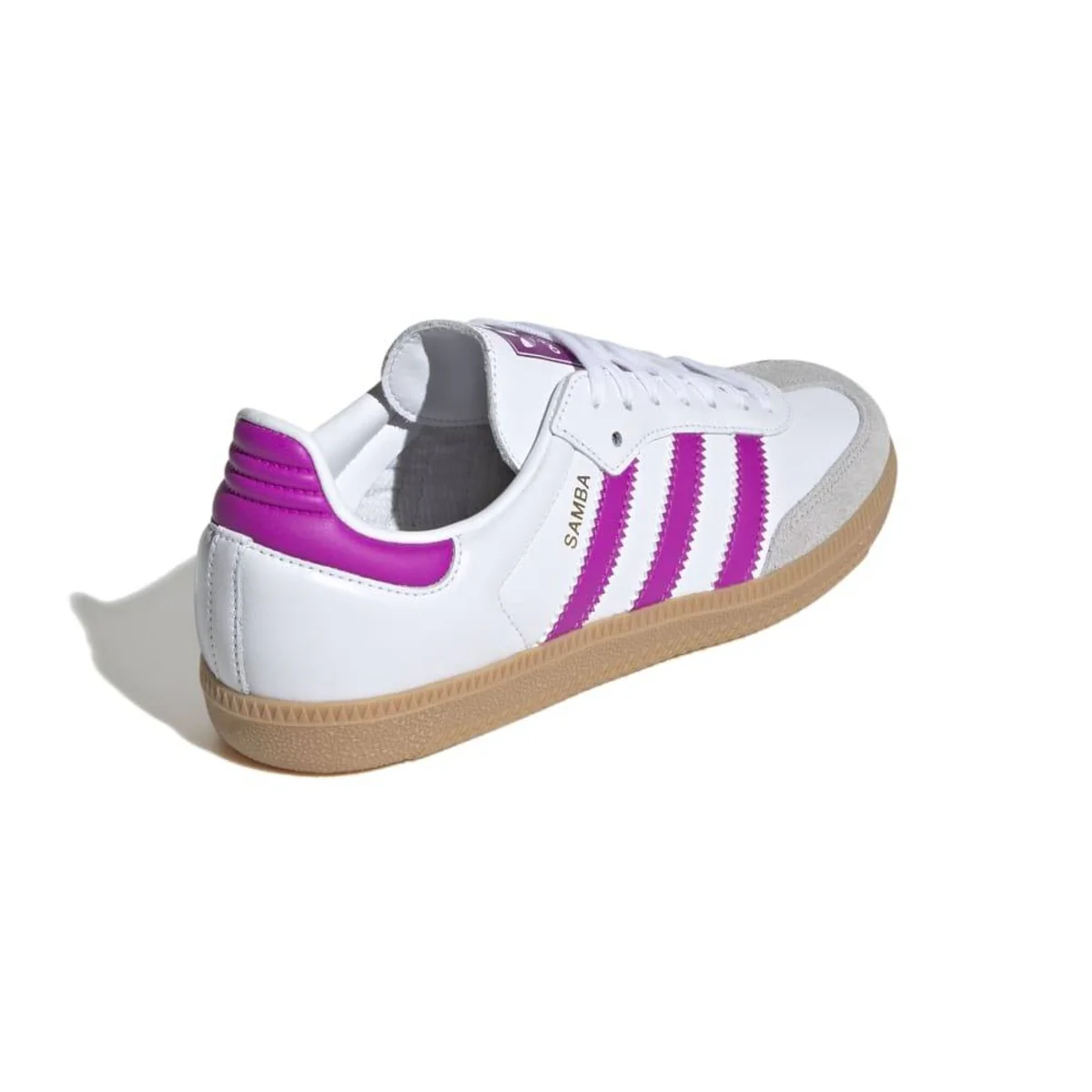 Adidas Samba OG Footwear White Purple (GS) - Image 4
