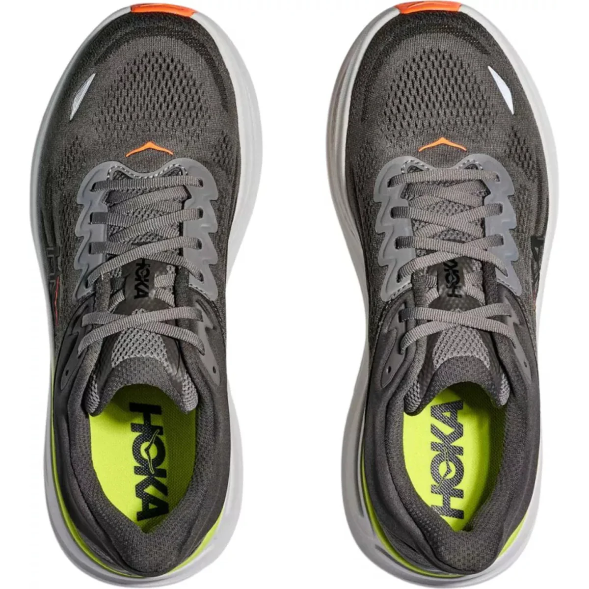 Hoka One One Bondi 9 Asphalt Grey Gravel - Image 3
