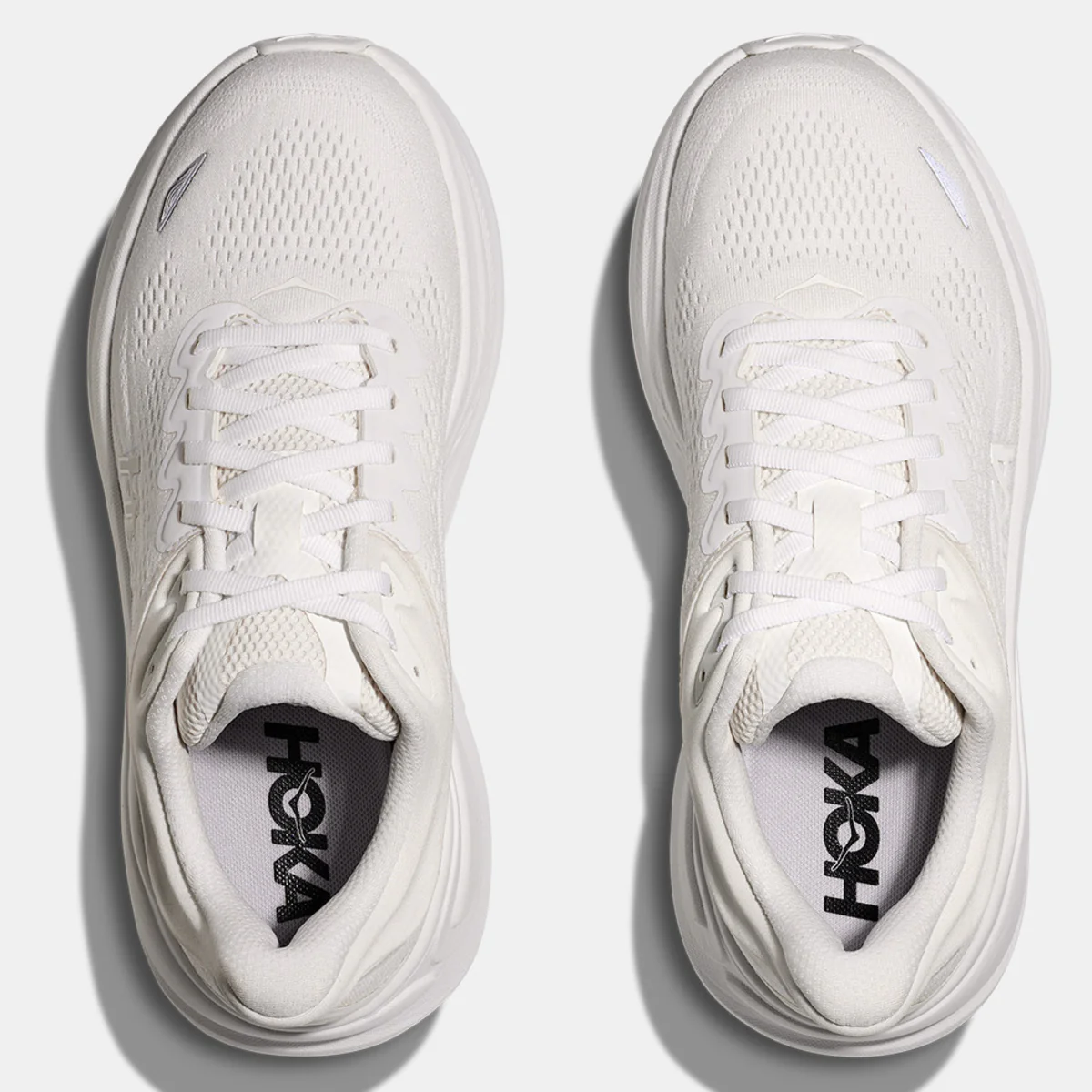 Hoka One One Bondi 9 White - Image 3