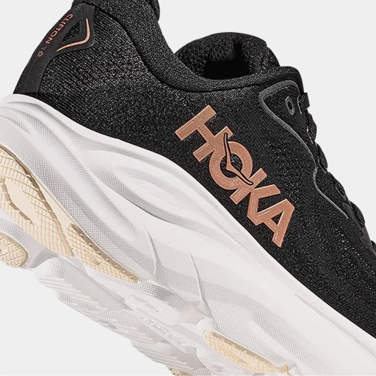 Hoka One One Clifton 10 Black Rose Gold (W) - Image 4