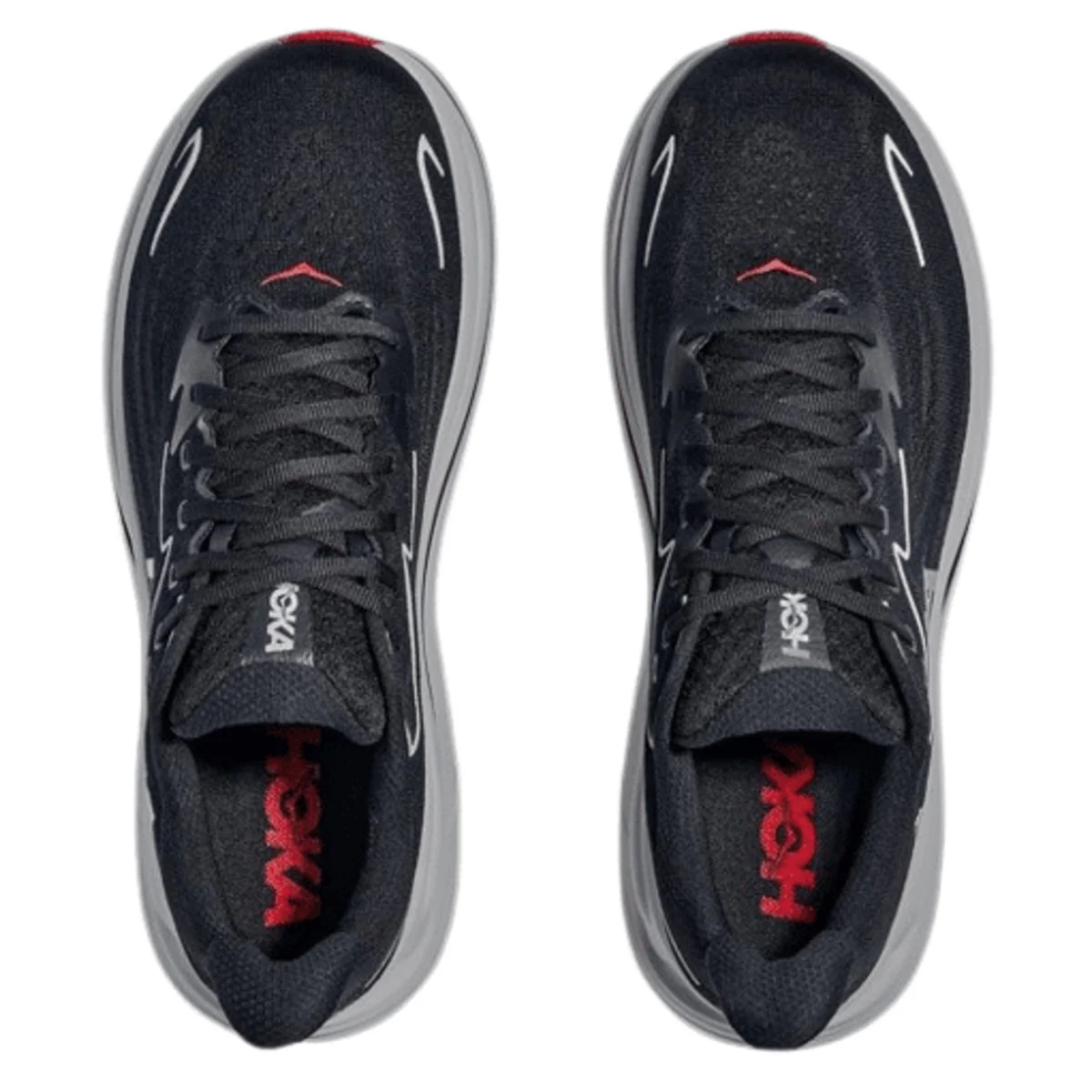 Hoka One One Clifton 10 Black Silver - Image 3