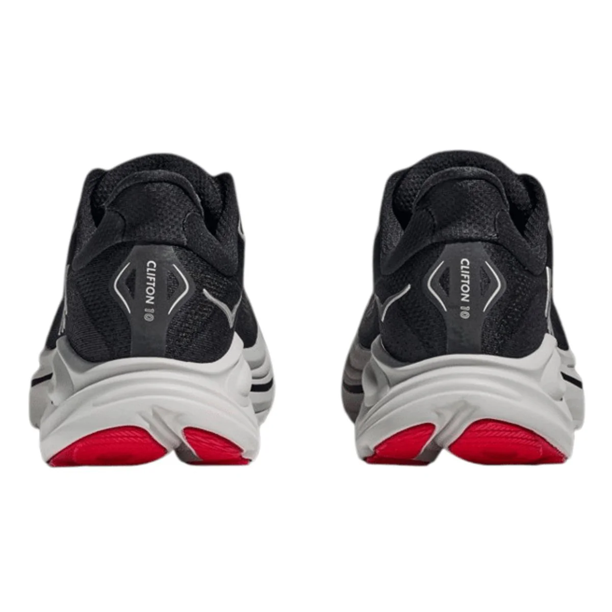 Hoka One One Clifton 10 Black Silver - Image 4