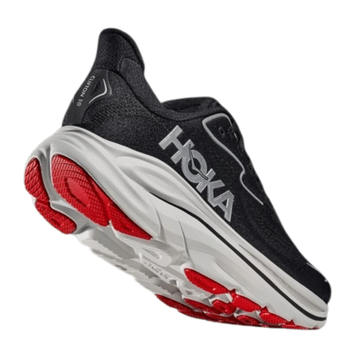 Hoka One One Clifton 10 Black Silver - Image 5