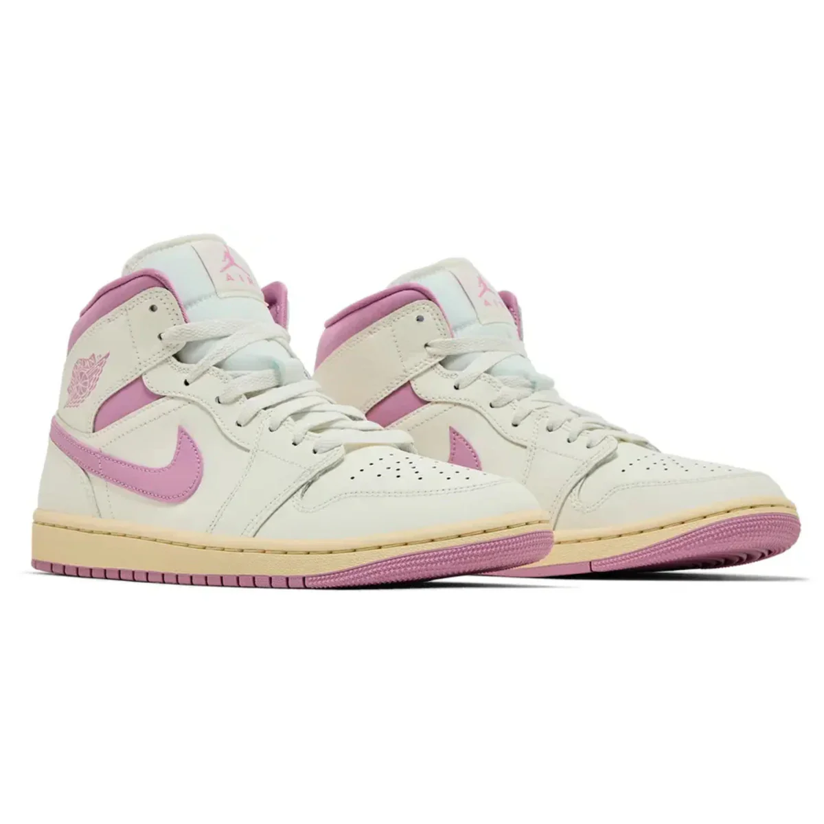 Jordan 1 Mid Sail Pink Coconut Milk (W) - Image 3