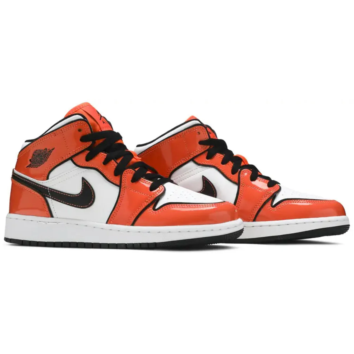 Jordan 1 Mid Turf Orange (GS) - Image 3