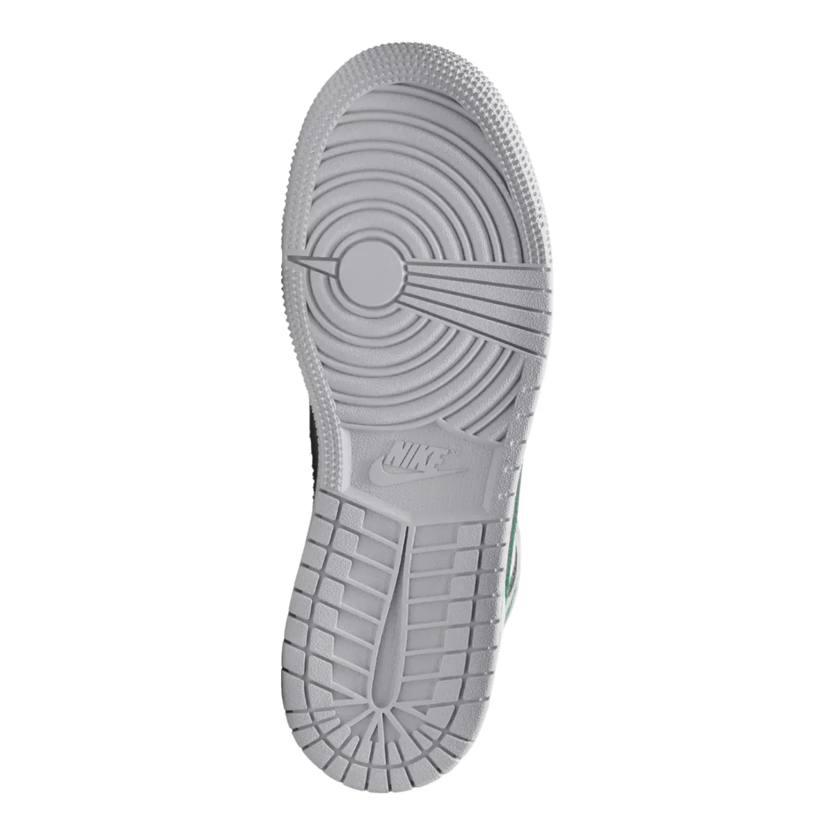 Jordan 1 Mid White Pure Platinum Pine Green (GS) - Image 5