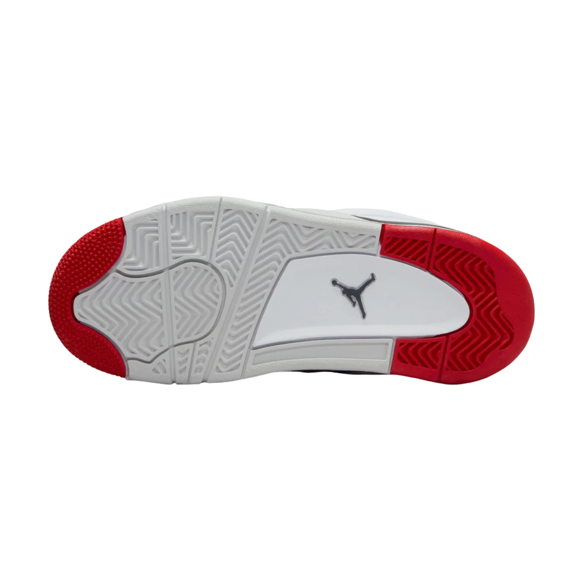 Jordan 4 RM White Black Neutral Grey Varsity Red (PS) - Image 5