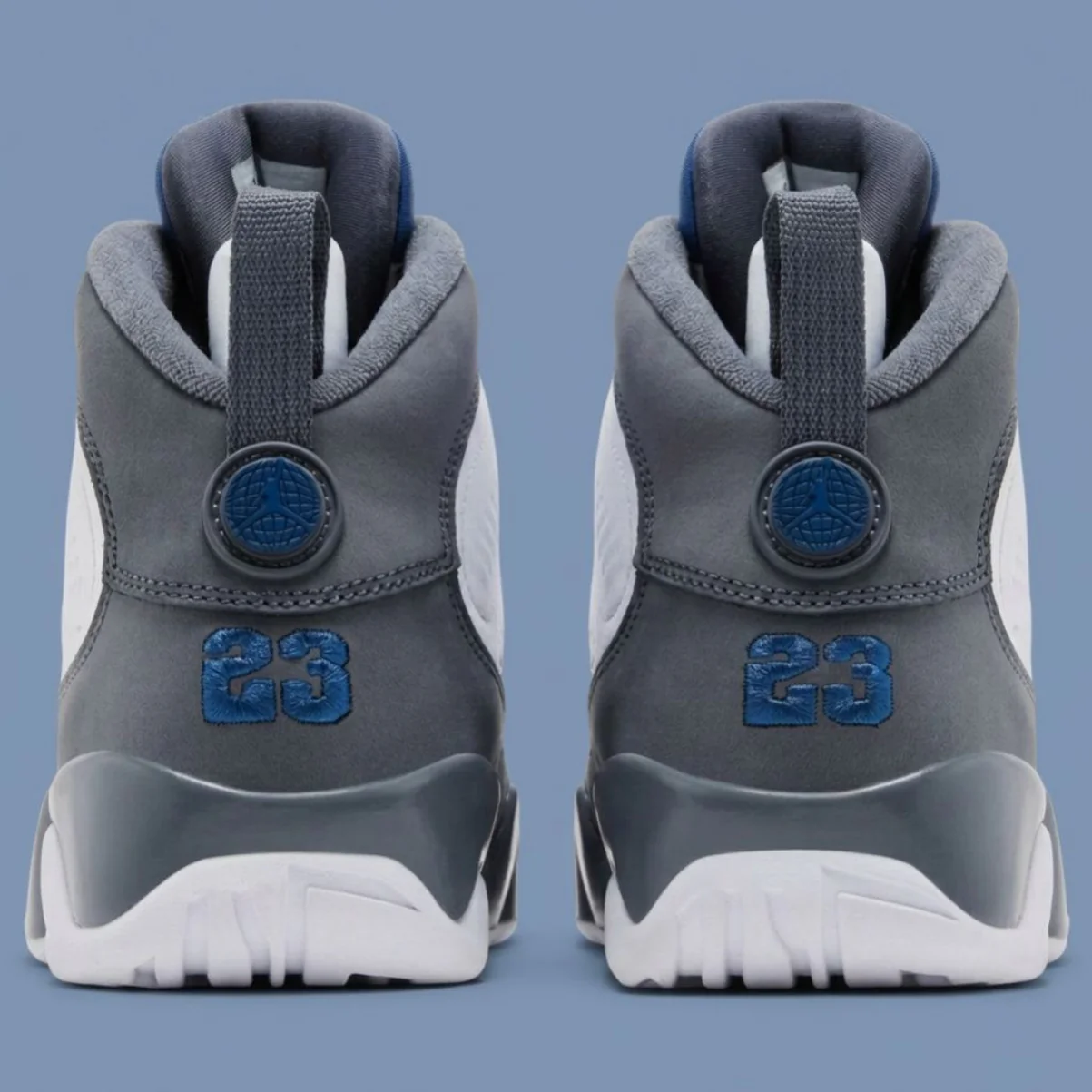 Nike Air Jordan 9 Retro Flint Grey French Blue (2026) (GS) - Image 5