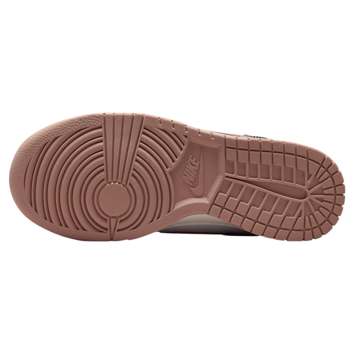 Nike Dunk Low Rose Whisper Gold Mini Swoosh (W) - Image 5