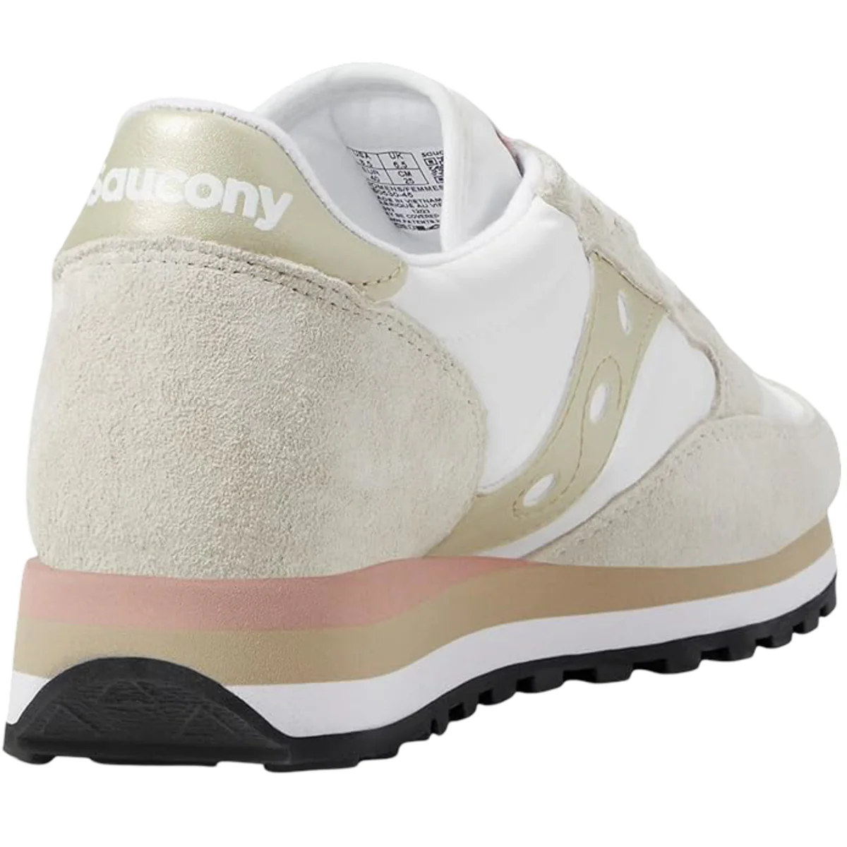Saucony Jazz Triple Light Grey / Gold (W) - Image 4